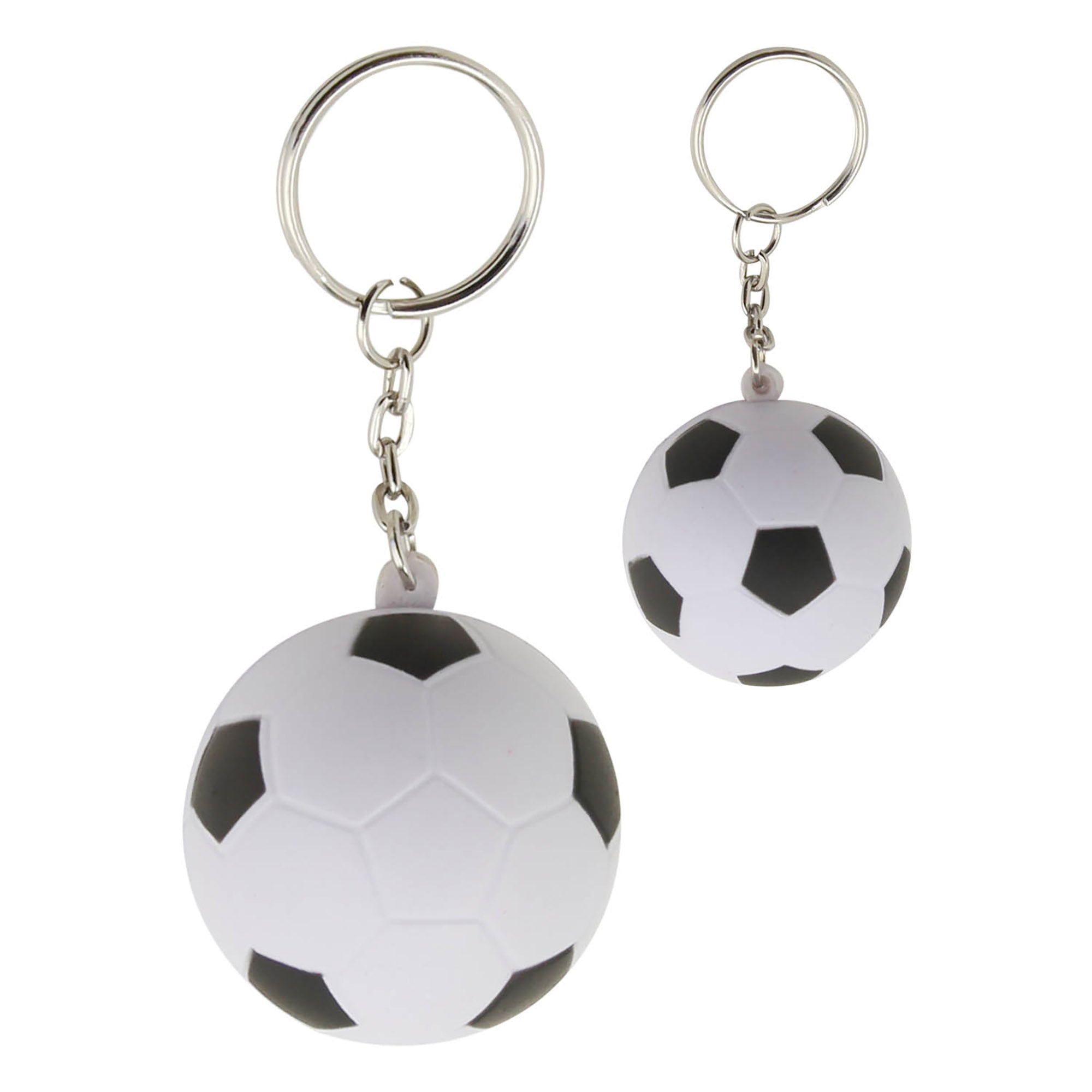 Stress Soccer Ball Key Ring - Simply Merchandise